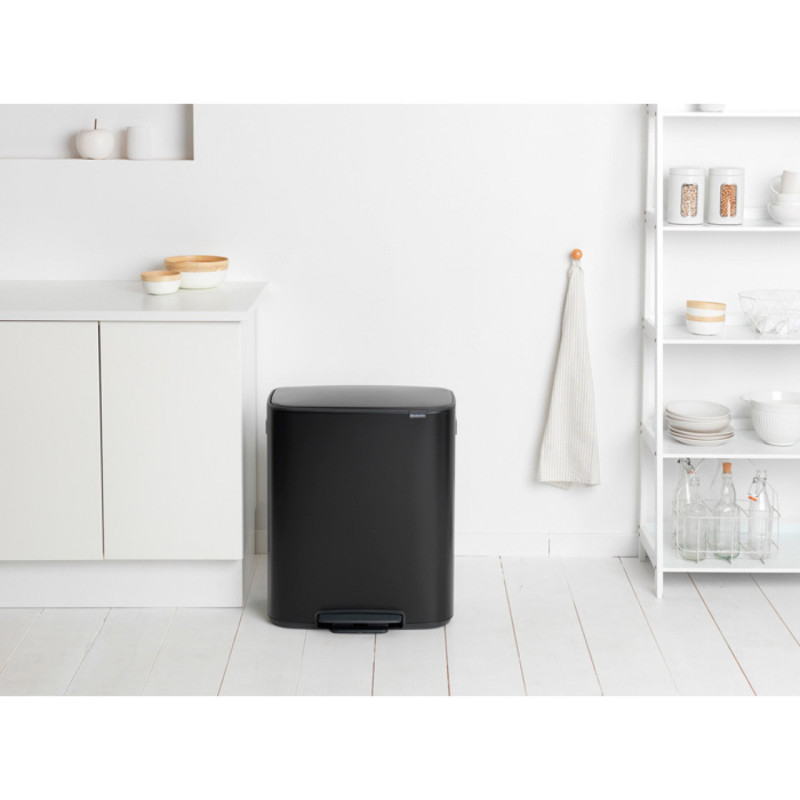 Бак для сміття з педаллю Brabantia Bo PedalL Bin 2х30 л 211508