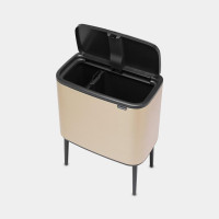 Мусорный бак Brabantia Touch Bin Bo шампань бежевый 34л (304620)