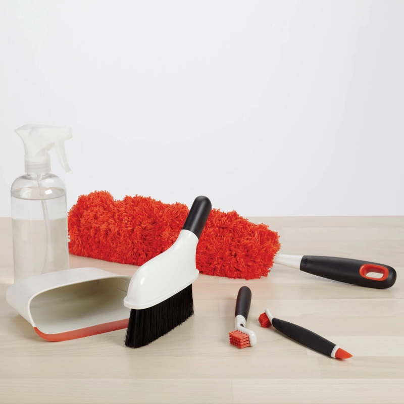 Насадка для швабрі з мікрофібри OXO CLEANING, 4х10х39 см, червона (1334680)