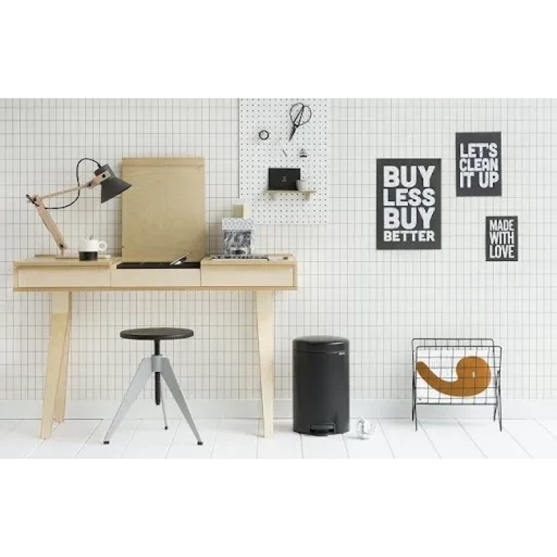 Бак для сміття з педаллю Brabantia Pedal Bin 5 л 112928