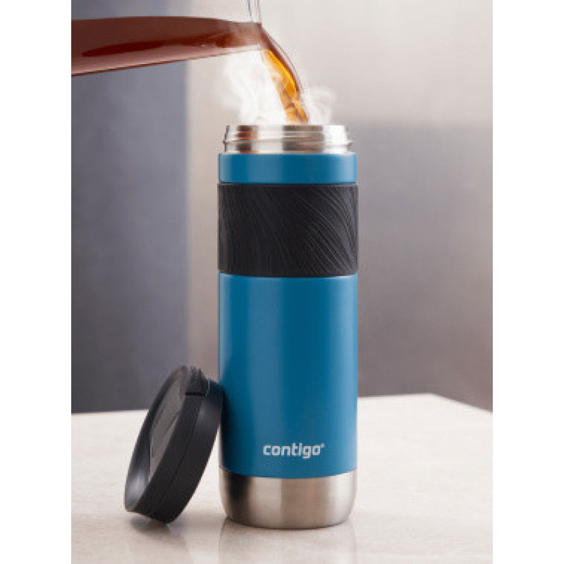 Термокружка Contigo Byron 2.0 0.59л. синий/черный (2155589)