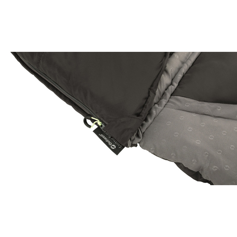 Спальний мішок Outwell Contour Reversible/+2°C Midnight Black Left (230365)
