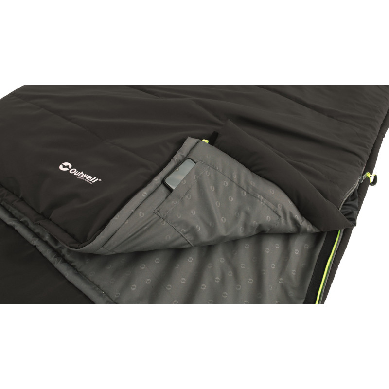 Спальний мішок Outwell Contour Reversible/+2°C Midnight Black Right (230382)