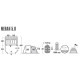Палатка High Peak Meran 5.0 Light Grey/Dark Grey/Green (11808)