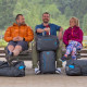 Сумка дорожня на колесах Vango Runway 40 Carbide Grey (RUNRUNWAYG10055)