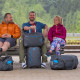 Сумка дорожня Vango Cargo 80 Carbide Grey/Volt Blue (RUNCARGO G38070)