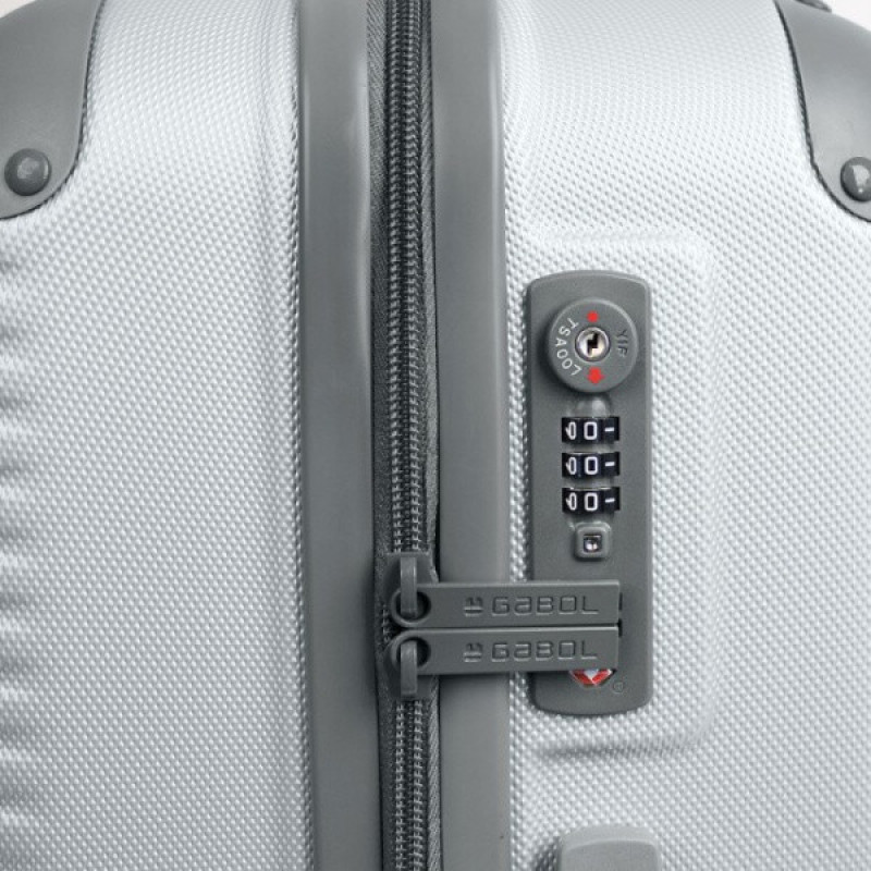 Чемодан Gabol Balance (M) Silver (115946 022)