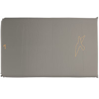 Коврик самонадувающийся Easy Camp Self-inflating Siesta Mat Double 10 cm Grey (300056)