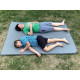 Коврик самонадувающийся Easy Camp Self-inflating Siesta Mat Double 10 cm Grey (300056)
