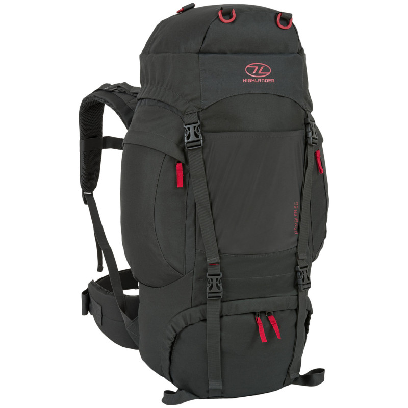 Рюкзак туристический Highlander Rambler 66 Charcoal (RAM066-CH)