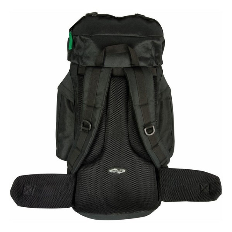 Рюкзак туристичний Highlander Rambler 44 Black/Forest Green