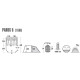 Намет High Peak Paros 5 Dark Grey/Green (11566)