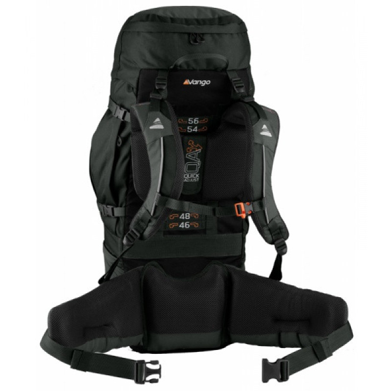 Рюкзак туристичний Vango Contour 60+10 Shadow Black