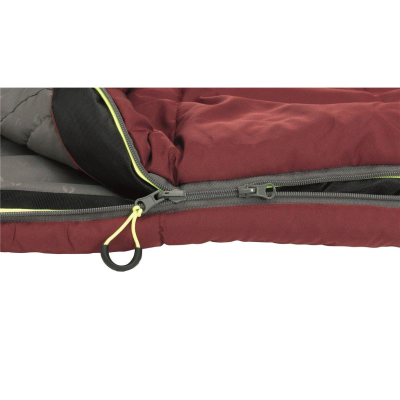 Спальний мішок Outwell Contour Lux Reversible/-3°C Red Right (230383)