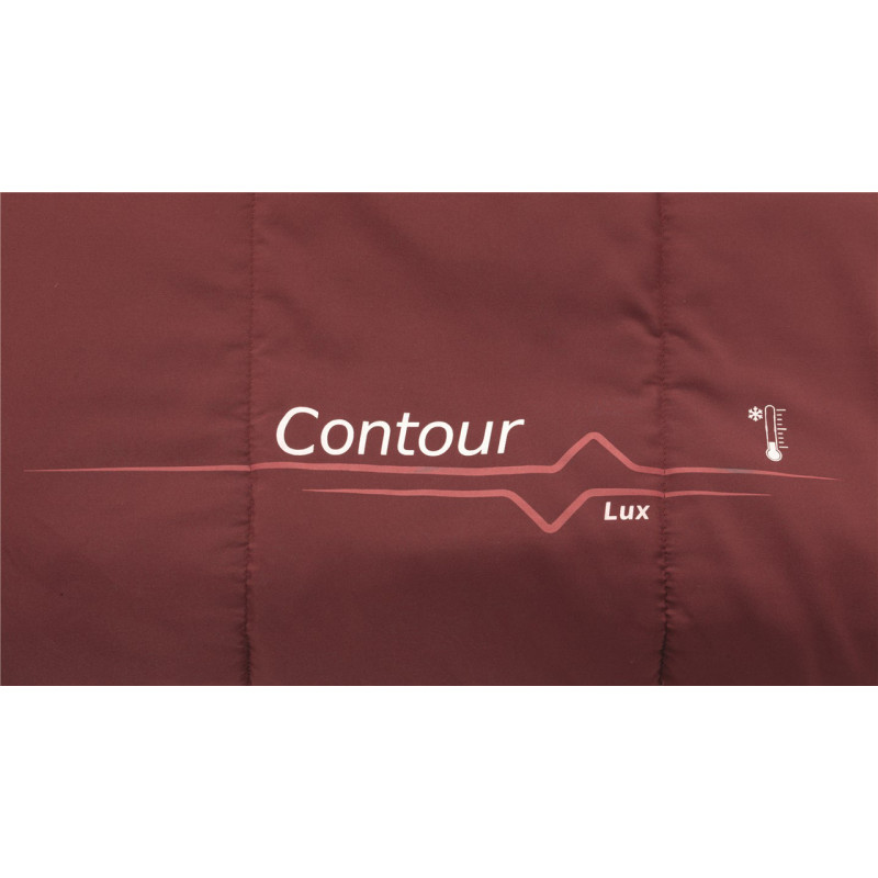 Спальний мішок Outwell Contour Lux Reversible/-3°C Red Left (230367)