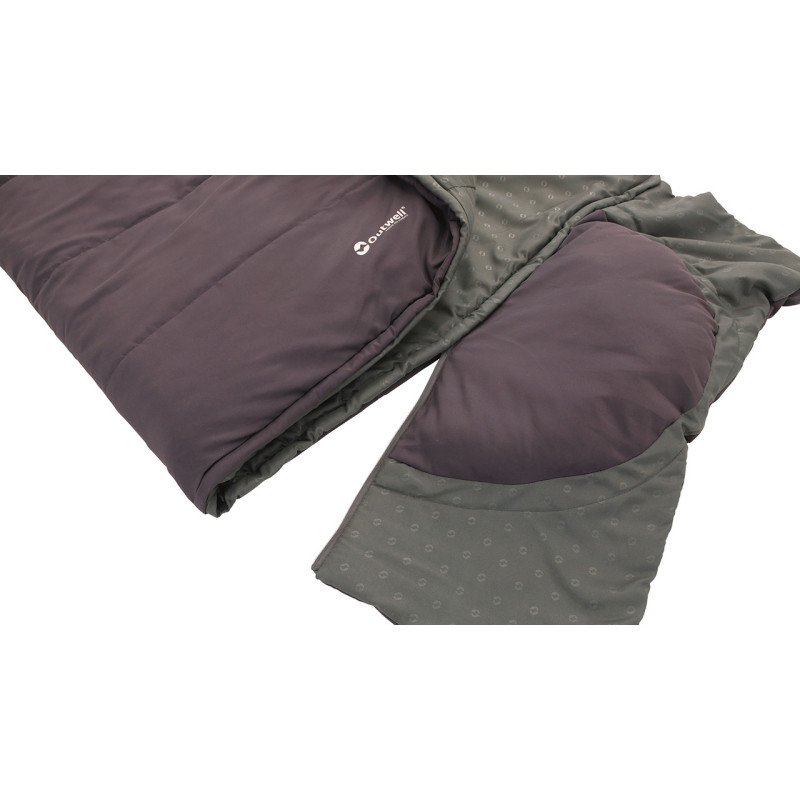 Спальный мешок Outwell Contour Reversible/+2°C Dark Purple Right (230372)