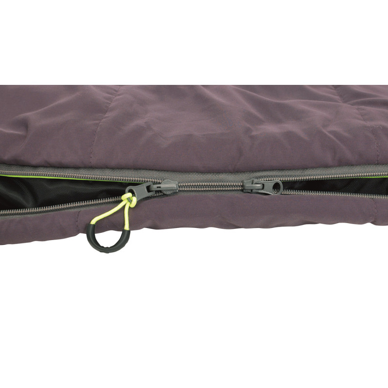Спальный мешок Outwell Contour Reversible/+2°C Dark Purple Right (230372)