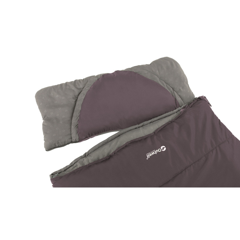 Спальний мішок Outwell Contour Reversible/+2°C Dark Purple Left (230364)