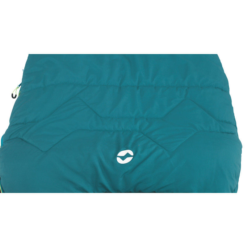 Спальный мешок Outwell Pine Prime/-1°C Turquoise Left (230345)