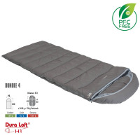 Спальний мішок High Peak Dundee 4/+4°C Grey/Light Grey Left (21238)