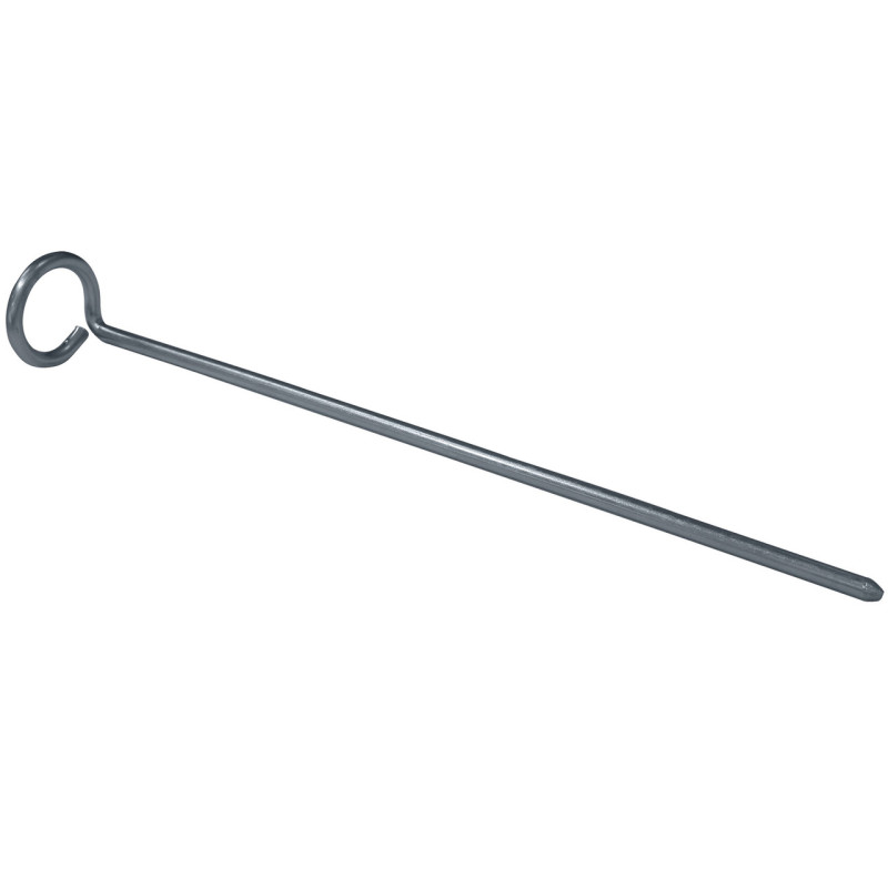 Колышки High Peak Steel Round Peg 20 см 6 шт. Silver (42213)