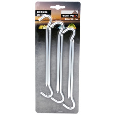 Кільця High Peak Alloy Pin Peg 18 см 6 шт. Silver (42227)