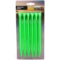 Колышки High Peak ABS Peg 20 см 6 шт. Green (42200)