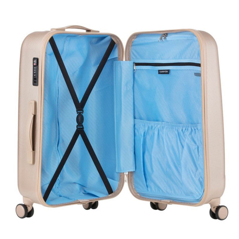 Валіза CarryOn Skyhopper (M) Champagne