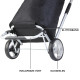 Сумка-візок ShoppingCruiser Foldable 40 Black (604320)