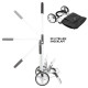 Сумка-візок ShoppingCruiser Foldable 40 Black (604320)