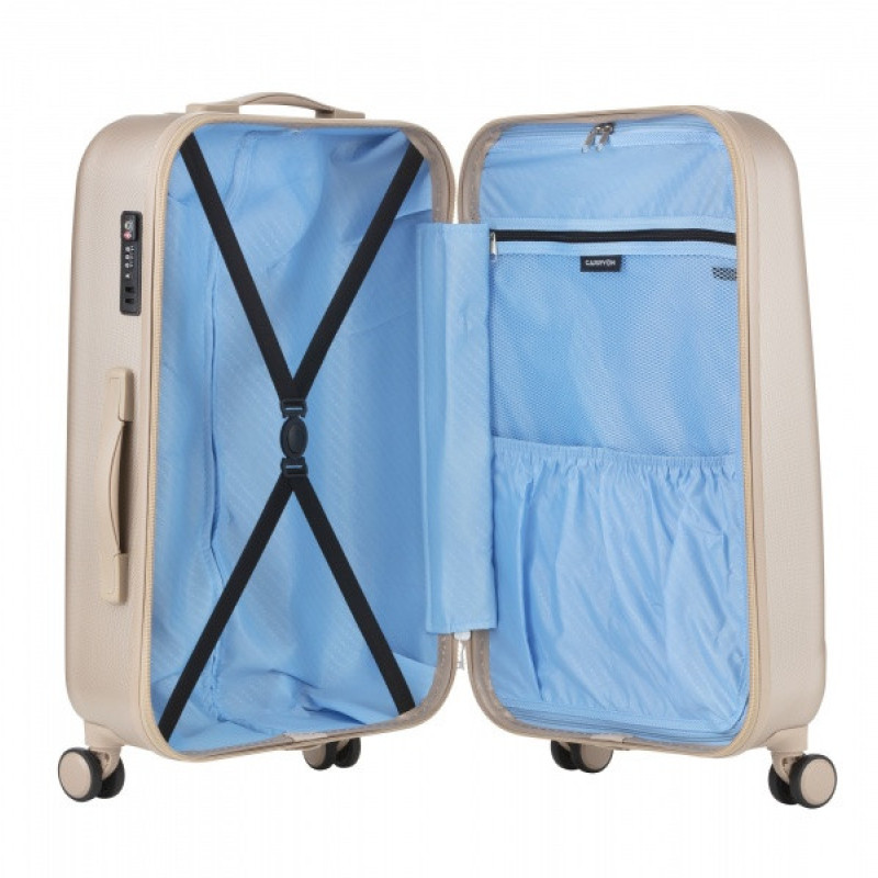 Валіза CarryOn Skyhopper (S) Champagne