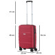Чемодан CarryOn Porter (S) Red (502447)