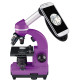Мікроскоп Bresser Biolux SEL 40x-1600x Purple із адаптером для смартфона (8855600TJ5000)