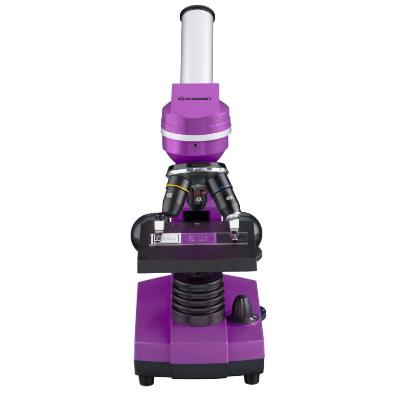 Мікроскоп Bresser Biolux SEL 40x-1600x Purple із адаптером для смартфона (8855600TJ5000)