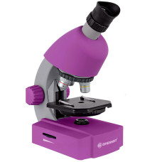 Мікроскоп Bresser Junior 40x-640x Purple з набором для досвіду та адаптером для смартфона(8851300GSF000)