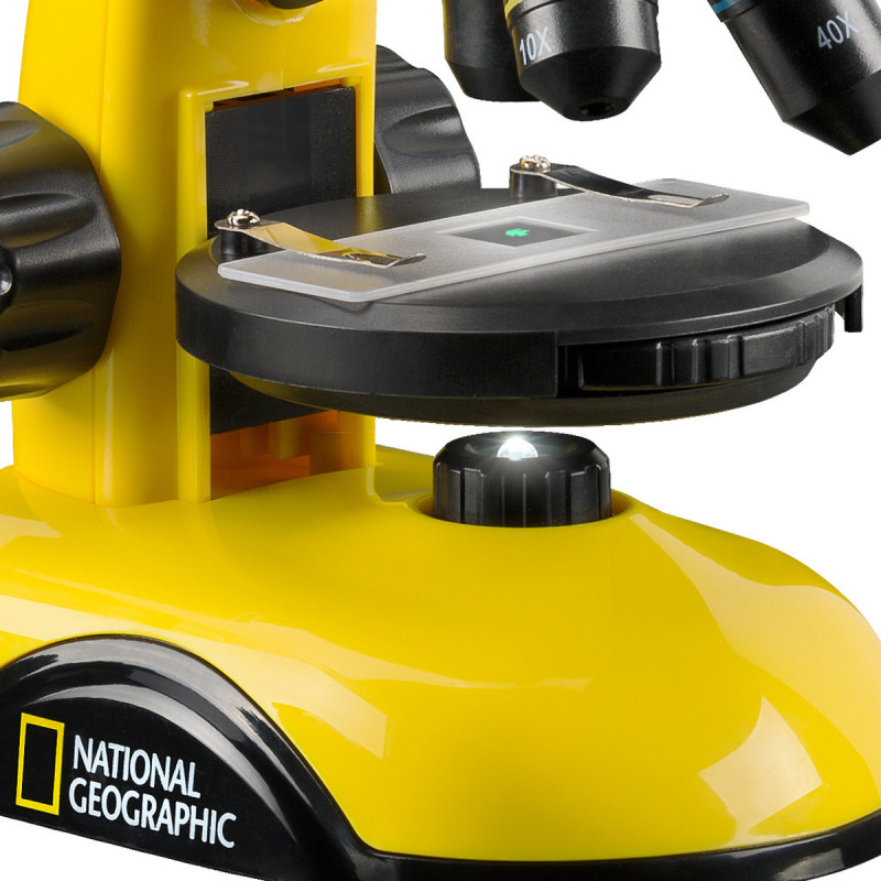Мікроскоп National Geographic Biolux 40x-800x із адаптером для смартфона (9039500)