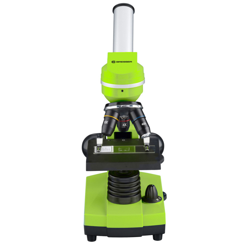 Мікроскоп Bresser Biolux SEL 40x-1600x Green із адаптером для смартфона (8855600B4K000)