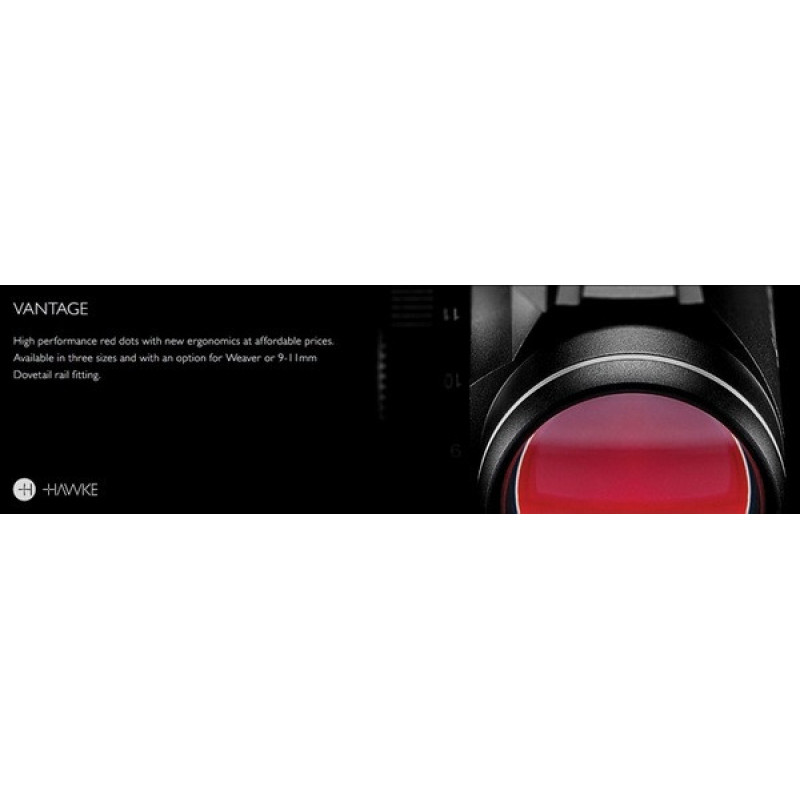 Прицел коллиматорный Hawke Vantage Red Dot 1x25 (9-11mm)