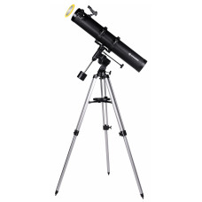 Телескоп Bresser Galaxia II 114/900 EQ Solar Carbon із сонячним фільтром та адаптером для смартфону (4614909)