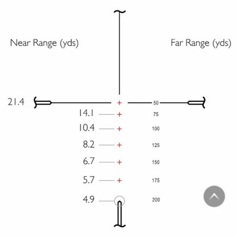 Приціл оптичний Hawke Vantage IR 4-12x50 (Rimfire .22 LR Subsonic R/G)