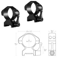 Кольцо Hawke Precision Fast Release 30mm/Weaver/High (23017)