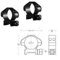 Кольцо Hawke Precision 30mm/Weaver/Medium (23006)