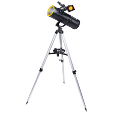 Телескоп Bresser Solarix 114/500 AZ Carbon із сонячним фільтром та адаптером для смартфона (4614505)