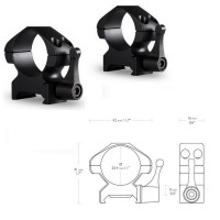 Кільця Hawke Precision Fast Release 1
