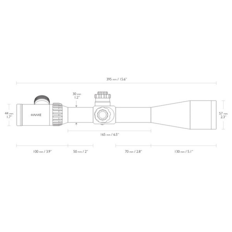 Приціл оптичний Hawke Airmax 30 6-24x50 SF (AMX IR)