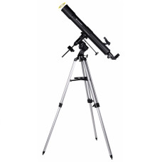Телескоп Bresser Quasar 80/900 EQ Refractor Solar Carbon із сонячним фільтром та адаптером для смартфона