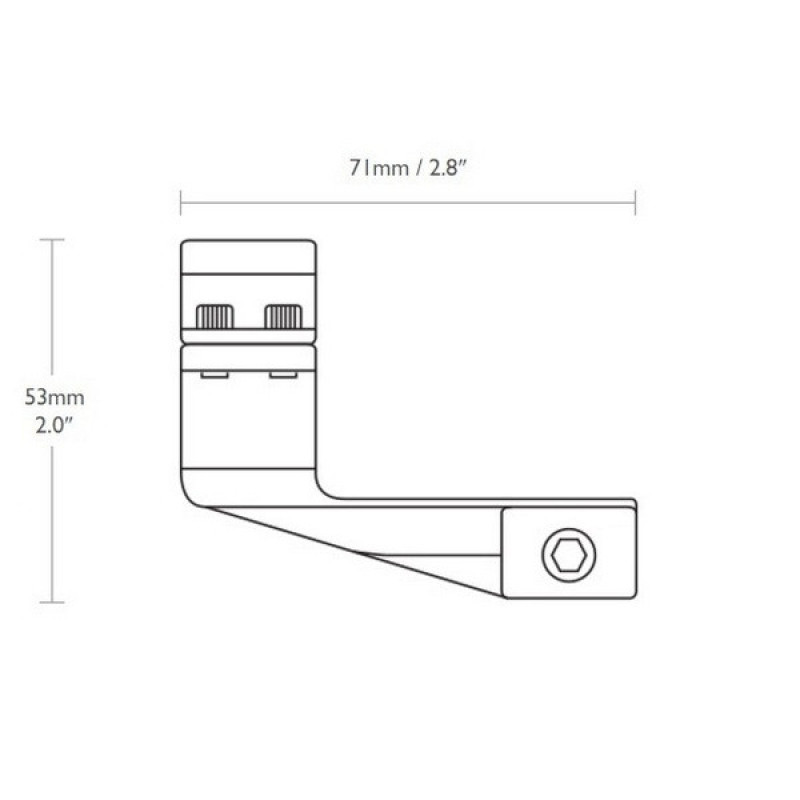 Кільця Hawke Reach Forward 30mm/Weaver/High extension 2
