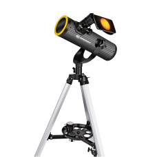 Телескоп Bresser Solarix 76/350 AZ Carbon із сонячним фільтром та адаптером для смартфону (4676359)