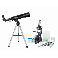 Микроскоп National Geographic Junior 300x-1200x + Телескоп 50/360 (9118000)