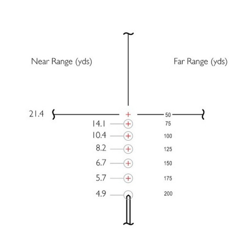 Приціл оптичний Hawke Vantage IR 3-9x40 (Rimfire .22 LR Subsonic R/G)